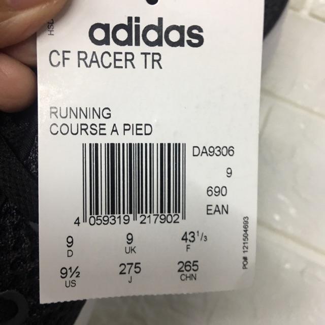 adidas cf racer tr running course a pied