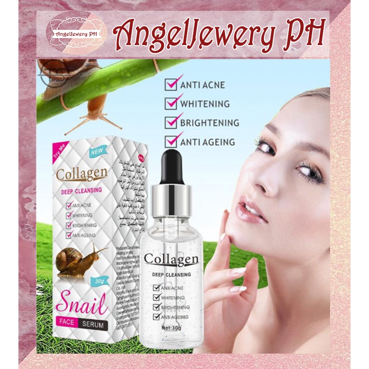 collagen snail face serum