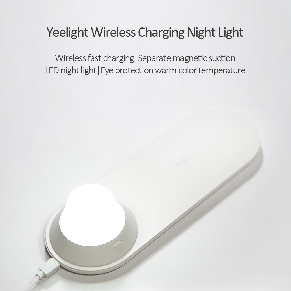 xiaomi wireless charger with led night light