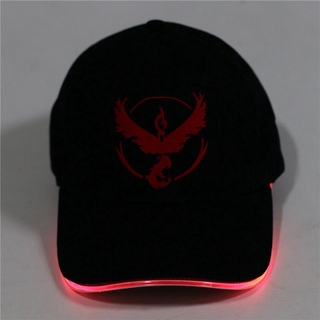 Chic LED Light Pokemon Go Cap Hat Team Valor Team #5