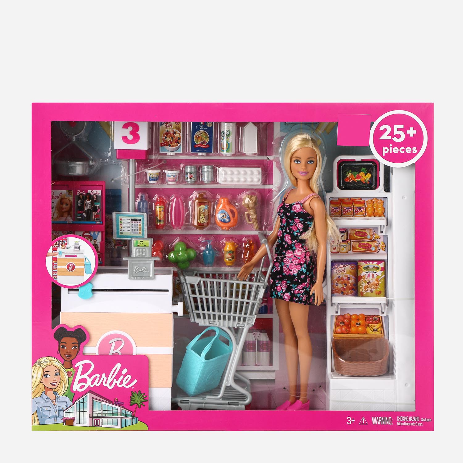 barbie set for shopping