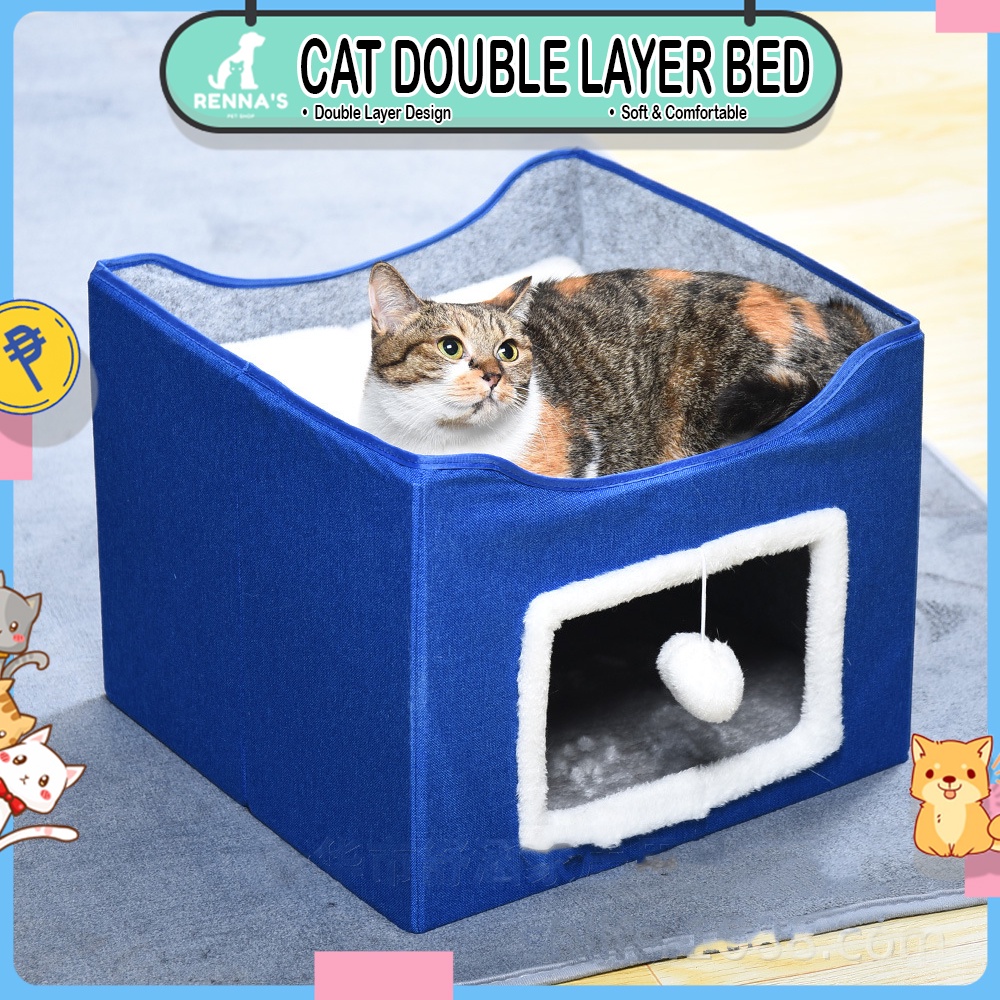 renna-s-cat-bed-with-ball-mat-cat-house-dog-house-pet-house-for-dog-bed