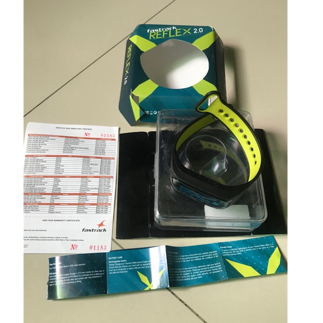 fastrack pedometer watch