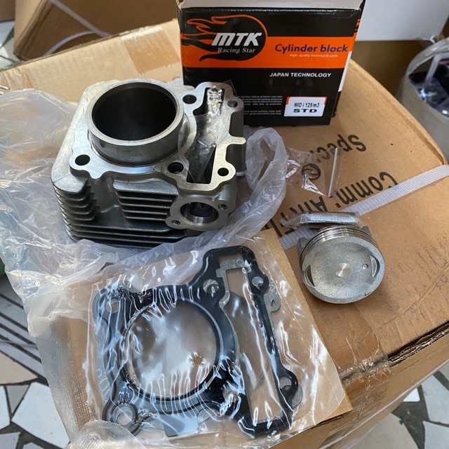 motorcycle mtk cylinder block set mio i 125 m3,mio soul i 125 standard