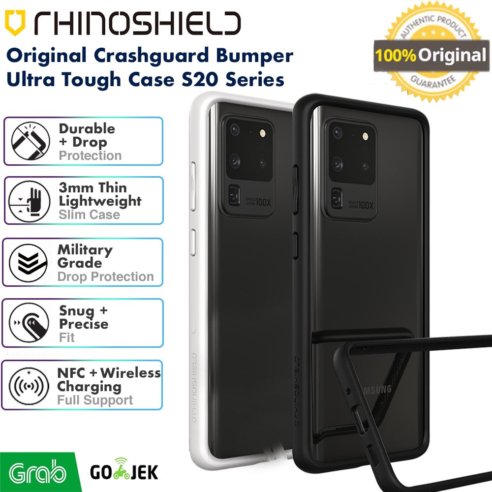 Case Samsung Galaxy S20 Ultra S20 Plus S20 Rhinoshield Crashguard Casing |  Shopee Philippines