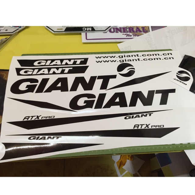 Giant Sticker decals Limited edition Shopee Philippines