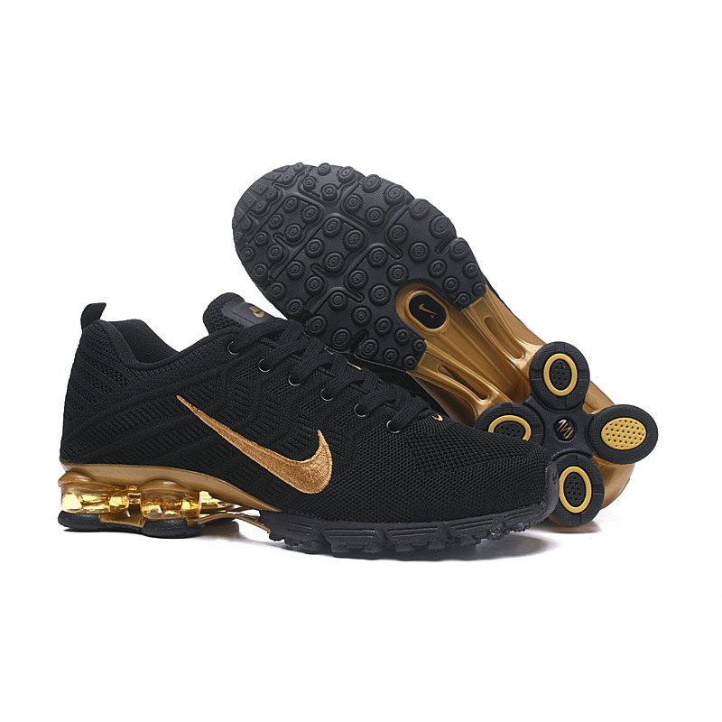 nike shox r4 gold