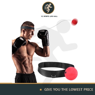 Hot Boxing Punch Training Fight Ball Practice Reflex Speed Tennis Fitness Lin