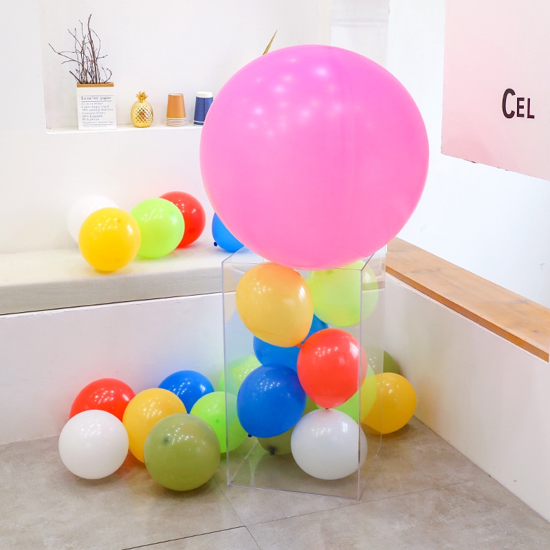 36inch Matte Round Launched Helium Latex Balloon Burst Ball KTV