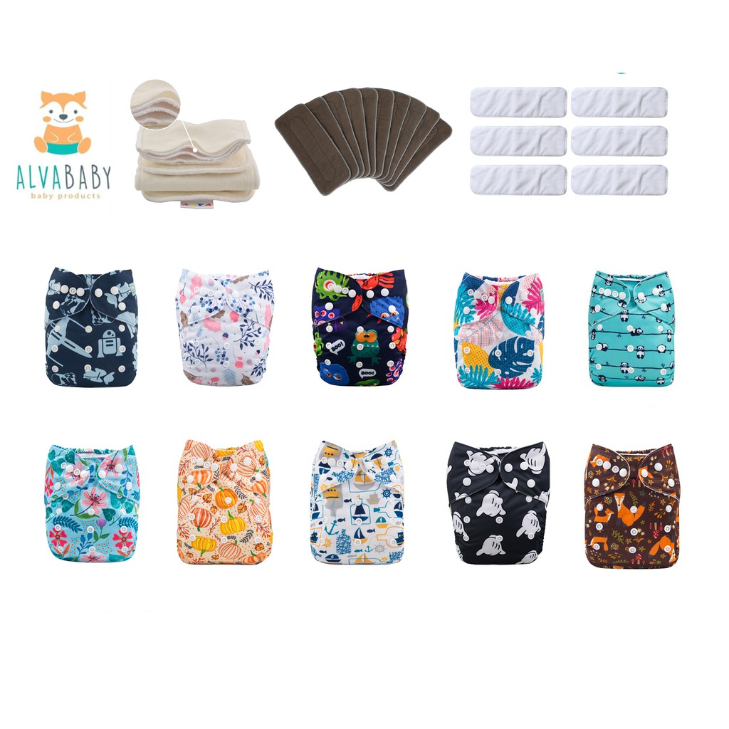 alva baby cloth diapers