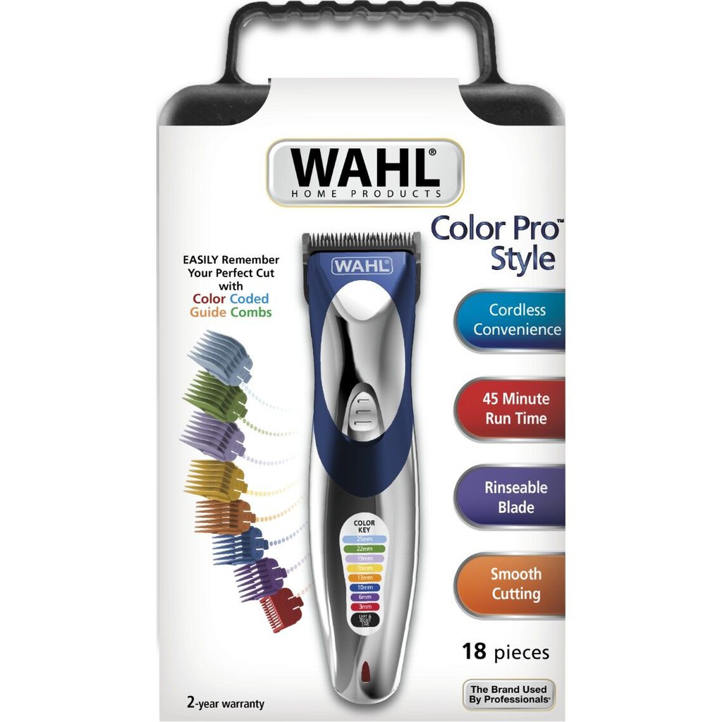 hair clippers wahl colour pro
