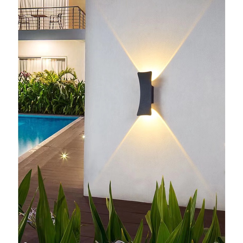 Waterproof Outdoor Wall Lighting, Garden Wall Light, Modern Concise