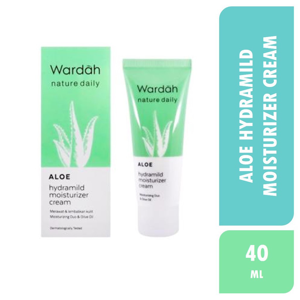 wardah aloe vera moisturizing cream