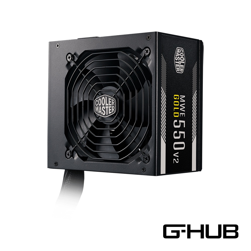 Cooler Master MWE GOLD 550 V2 550W 80 Plus Gold Certified ATX Power ...