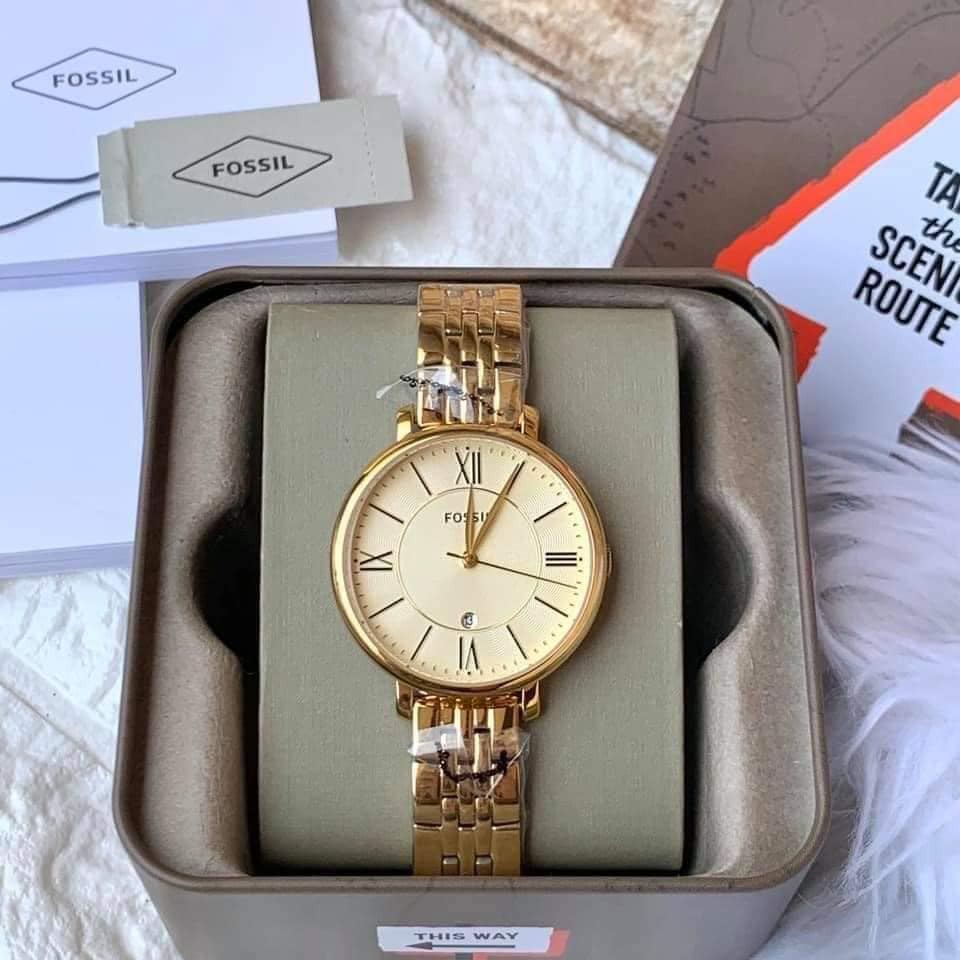 FS, Fossil Watch Women Quartz Analog w/date (ES3434) | Shopee Philippines