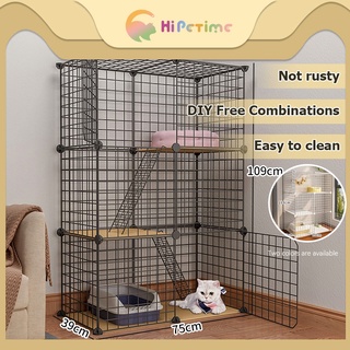 DIY 109*39*75CM pet cage suitable for cats, rabbits