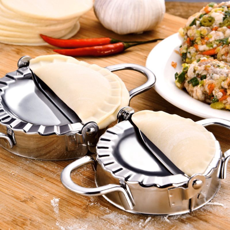 3pcs Dumpling Maker And Cutter Stainless Steel Ravioli Skin Empanada Press Pie Shopee Philippines