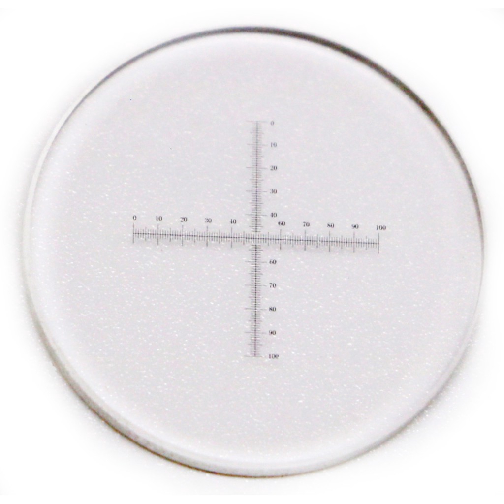 0.1mm High Precision Ocular Micrometer Microscope Micrometer Cross Dia