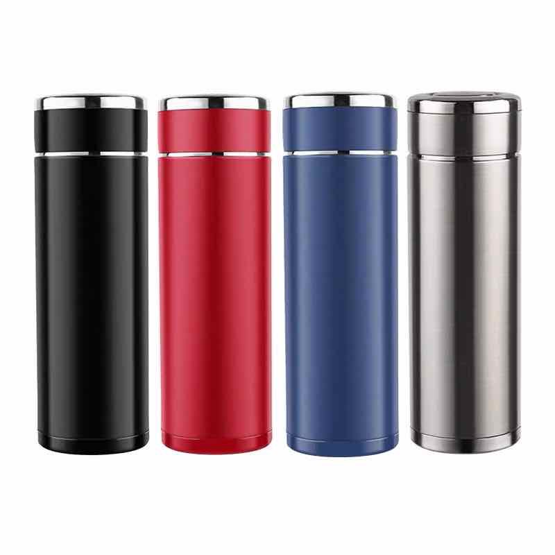 Double Wall Stainless Steel Vacuum Thermos Flask Tumbler 350ml No 617