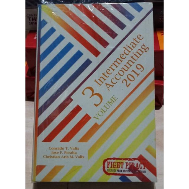 INTERMEDIATE ACCOUNTING VOL 3 2019 BY VALIX | Shopee Philippines