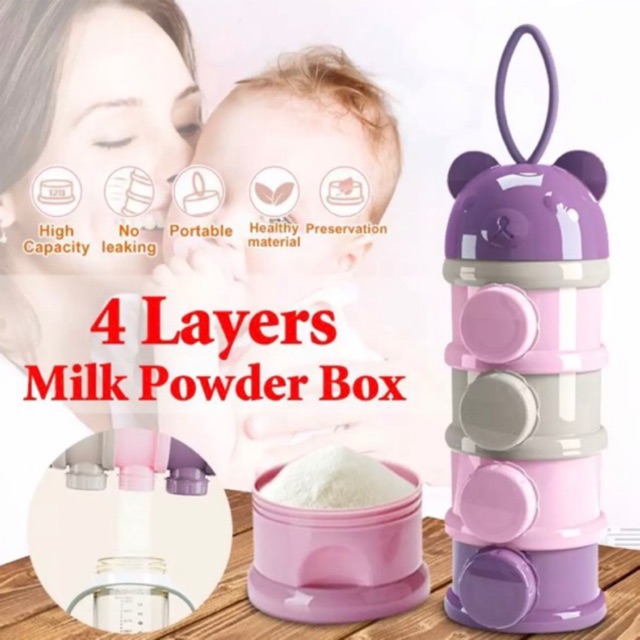 Baby Milk Powder Box Portable Travel Large Capacity Baby Dis Shopee