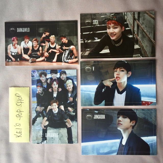 Bts Dark And Wild Photocard Shopee Philippines