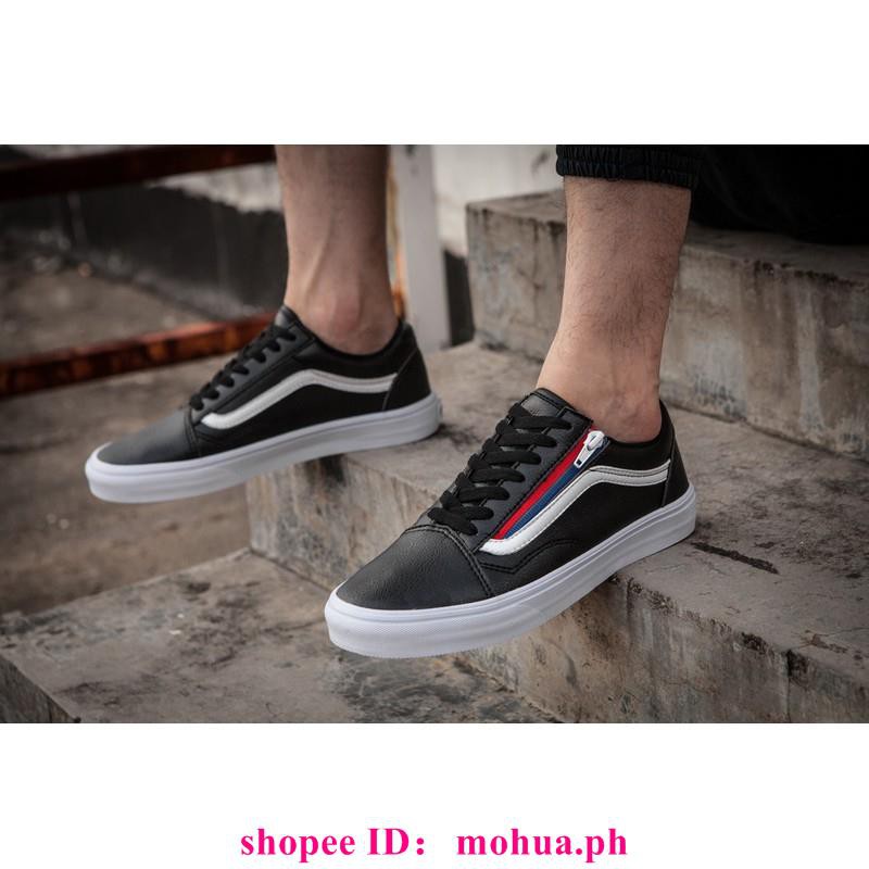 vans shoes red and blue