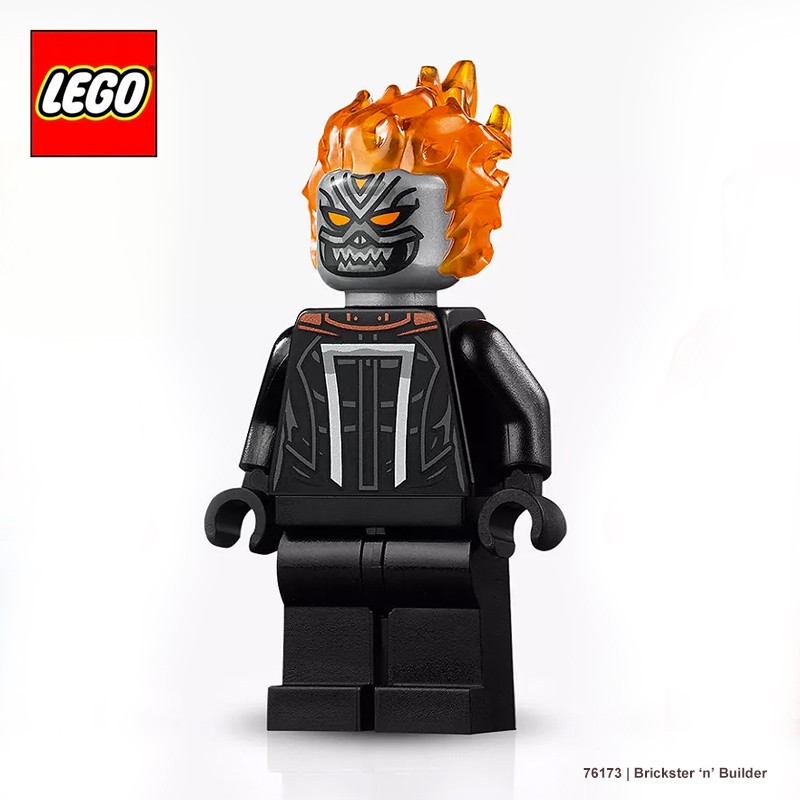 76173 LEGO® Minifigur Super Heroes Spider Man Ghost Rider sh678 