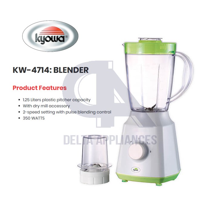 Kyowa Blender KW4714 Shopee Philippines