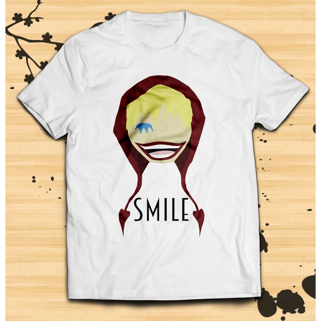 One Piece Anime Corazon Smile Shirt Shopee Philippines