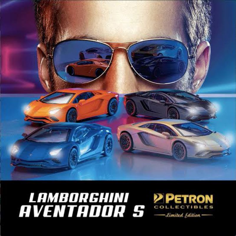 Petron Toy Cars Lamborghini Aventador S (2108) | Shopee Philippines