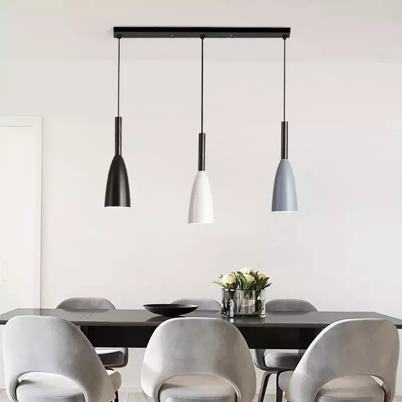 Modern 3 Pendant Lighting Nordic, How High Light Above Kitchen Table