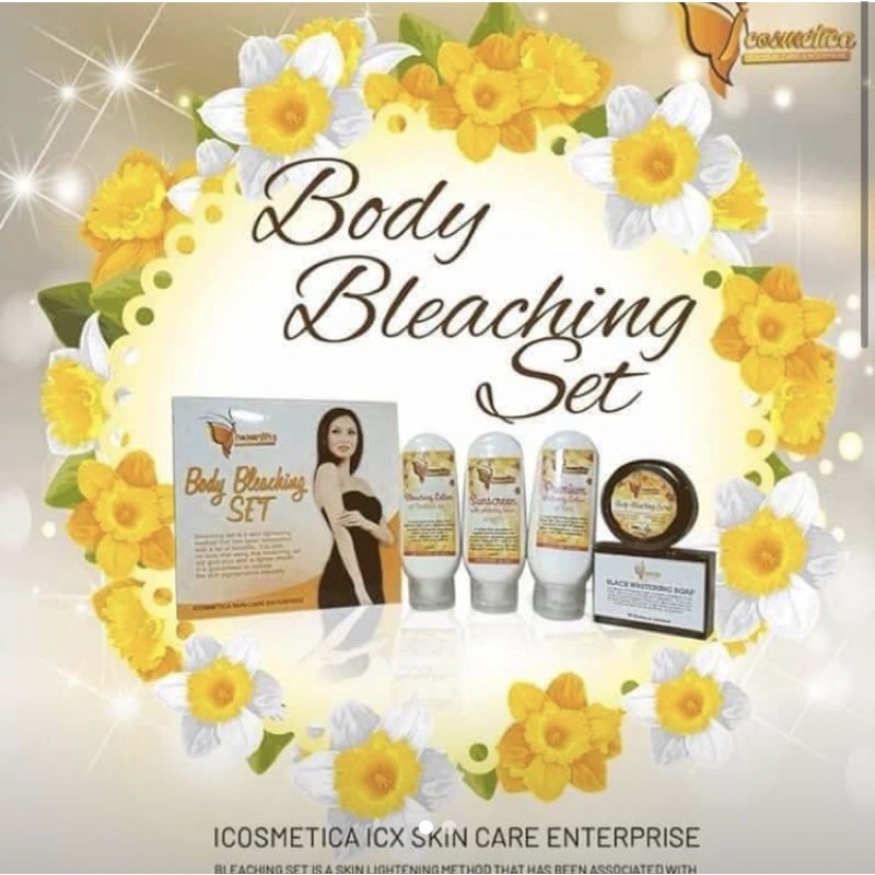 body bleaching set (icosmetica) Shopee Philippines