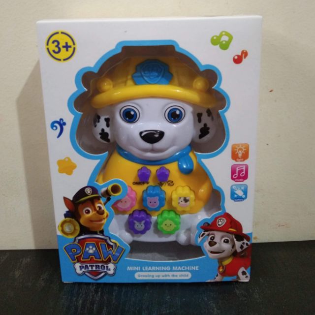 paw patrol learning toys