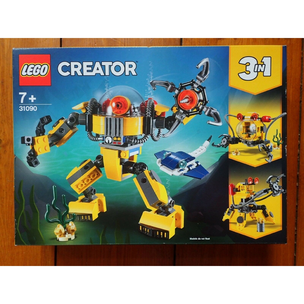 lego creator 3 in 1 robot