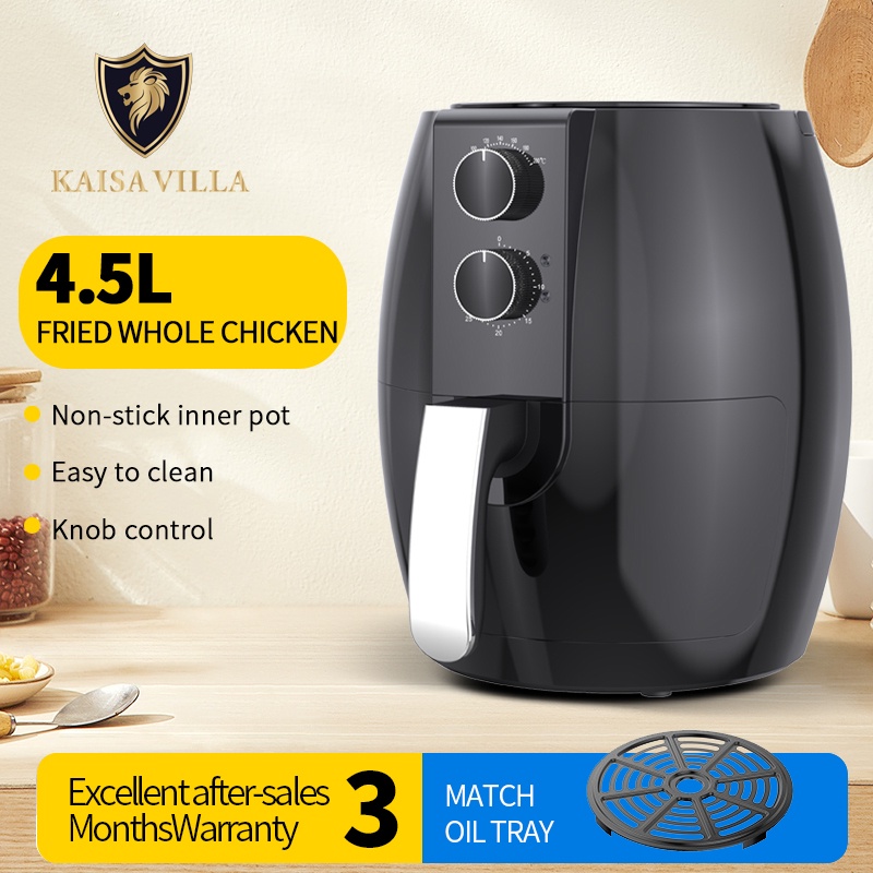 Kaisa Villa air fryer 4.5L 5.5L air fryer oven healthy kitchen oil free