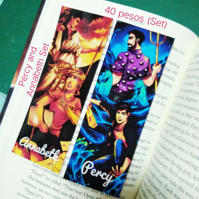 percy jackson bookmarks shopee philippines