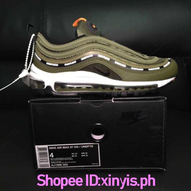 air max 97 silver green