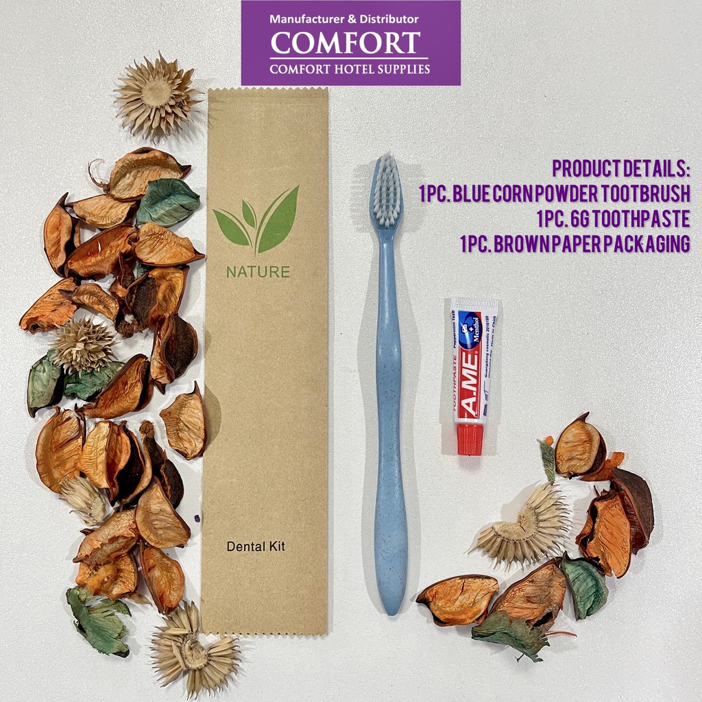 Comfort Homes Supplies Standard Eco Friendly Dental Kit in Paper