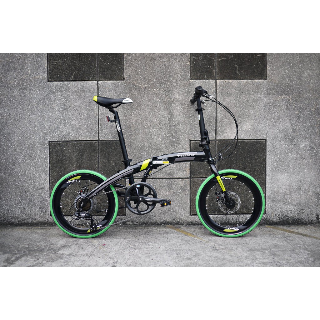 trinx folding bike review