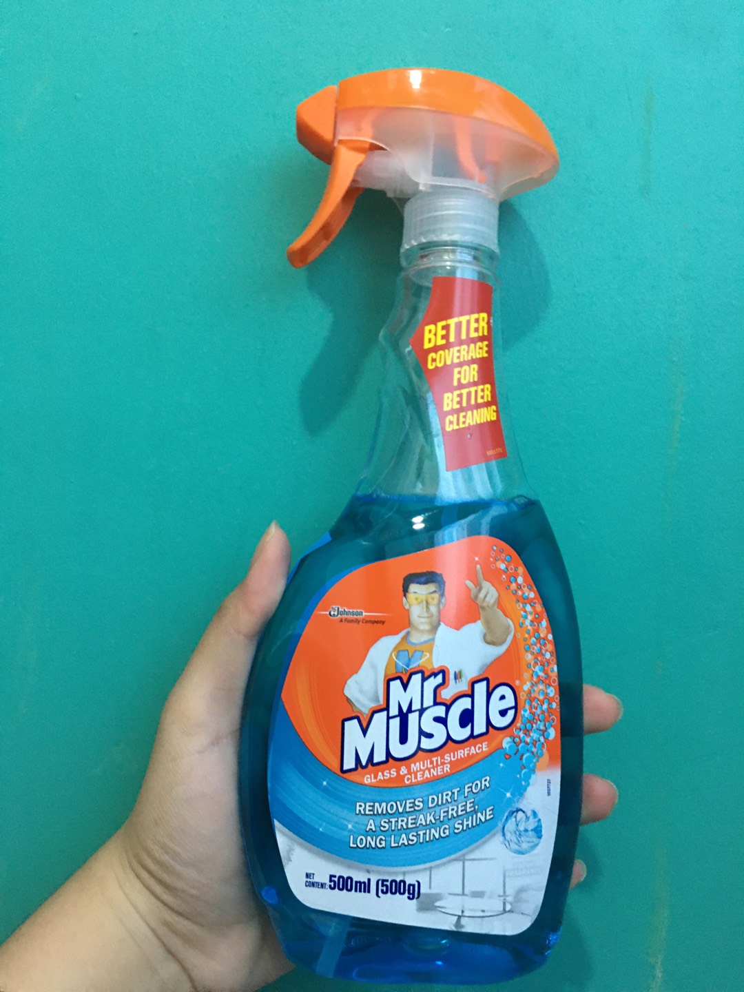 Mr. Muscle Glass and MultiSurface Cleaner 500ml Fresh Fragrance Shopee Philippines