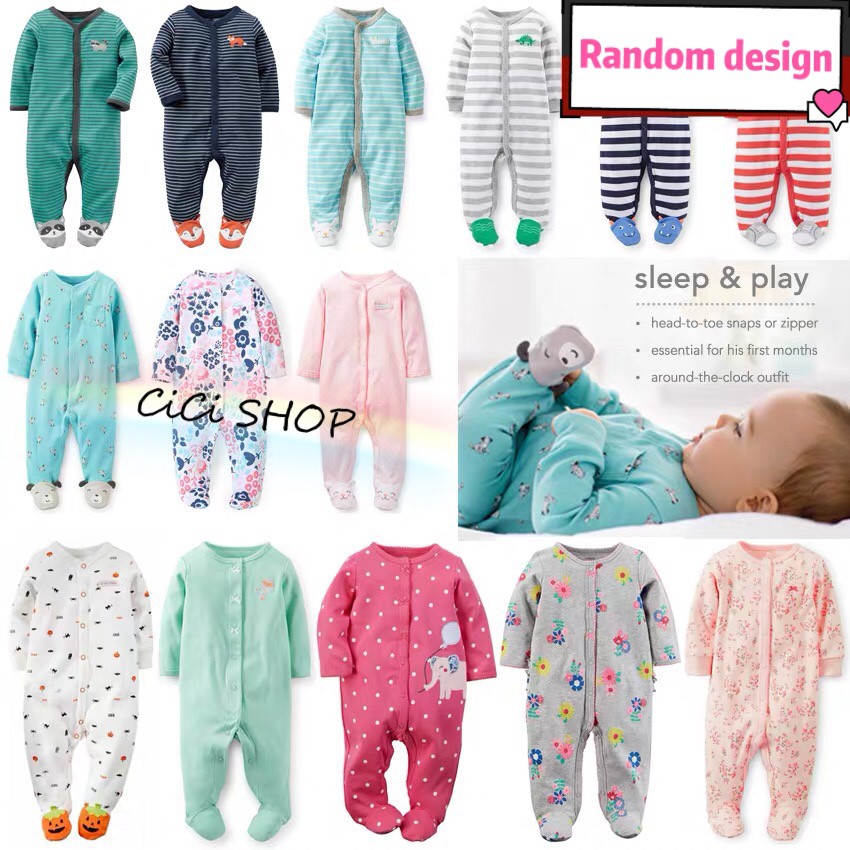 cotton pajama romper