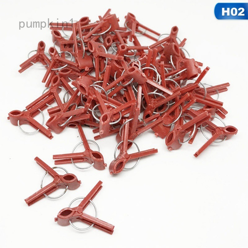 round plastic clips