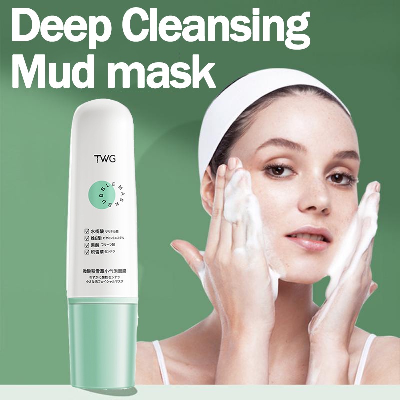 salicylic acid mud mask remove blackheads acne deep cleansing
