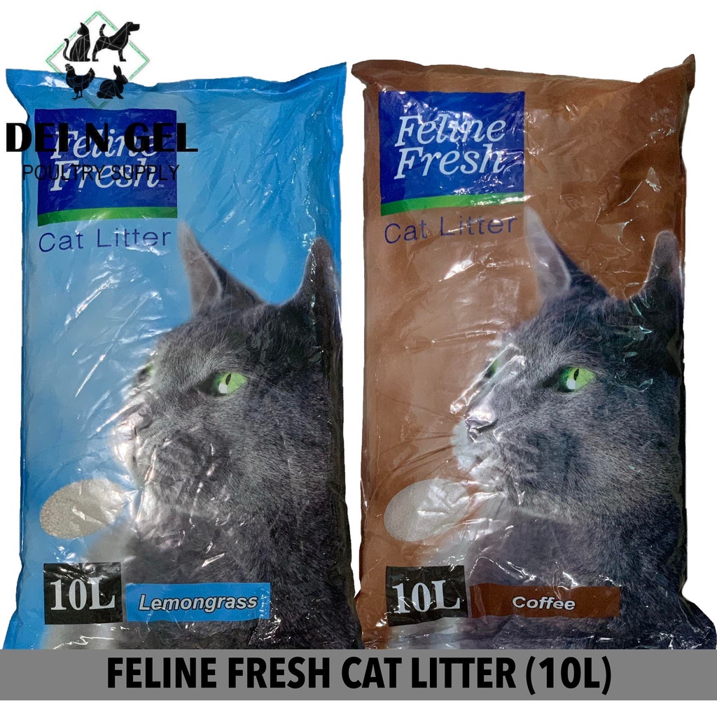 Feline Fresh Cat Litter Clumping Best Cat Litter CHOOSE SCENT (10