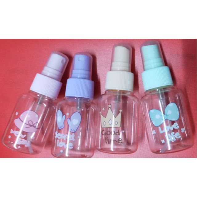 mini plastic spray bottles