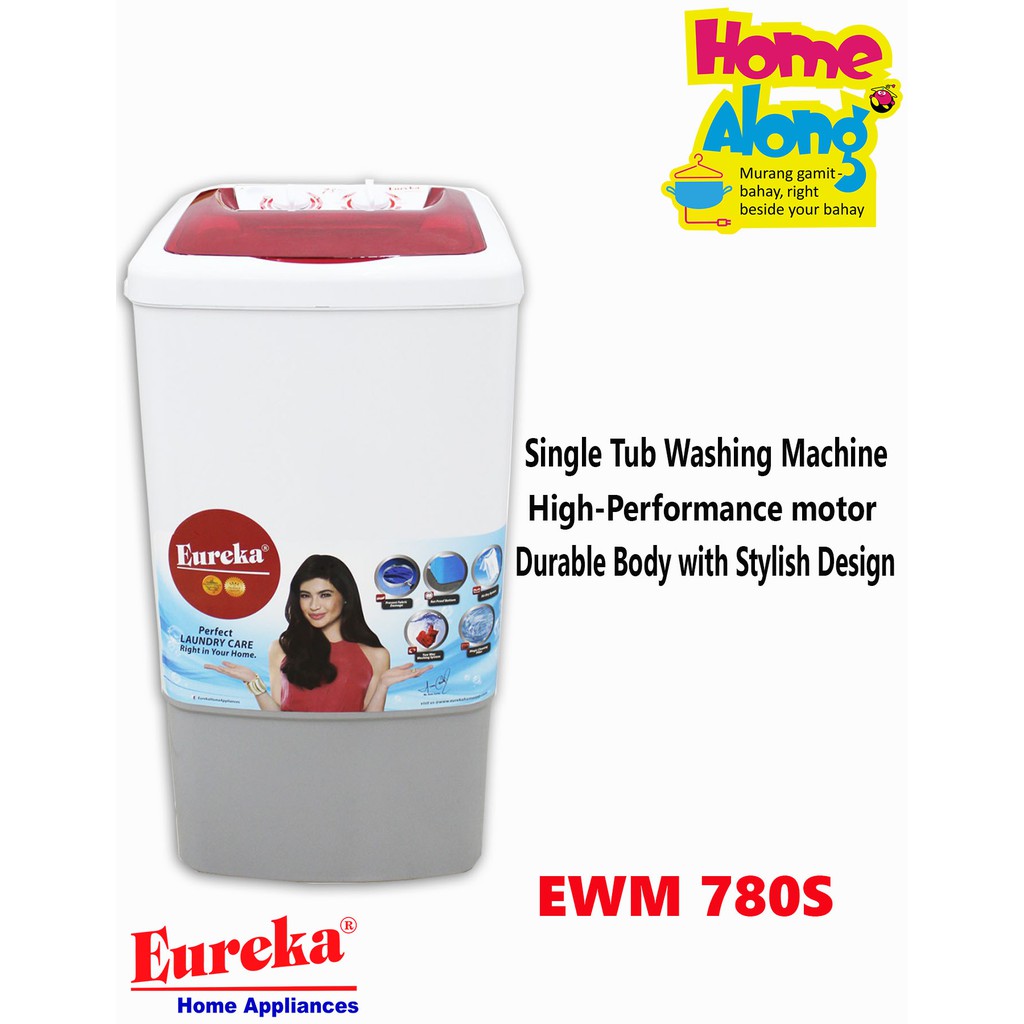 Eureka 7.8kg Capacity Single Tub Washing Machine ERK.EWM780S Shopee