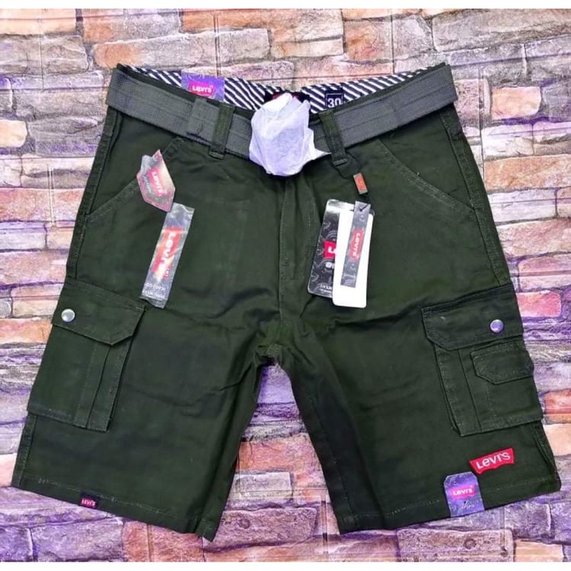 6-pocket Cargo shorts for Men (levis,lee,wrangler) | Shopee Philippines
