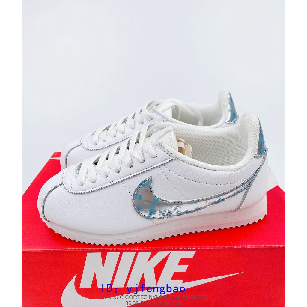 nike cortez cyan