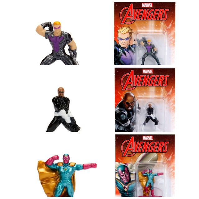 nano metalfigs avengers